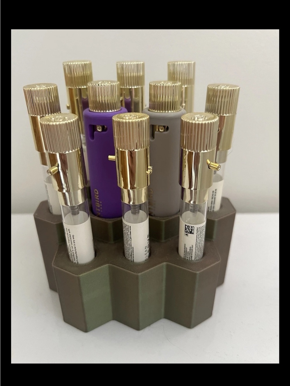 Scentbird perfume atomizer organizer- Holds 8 Perfumes & 2 Cases